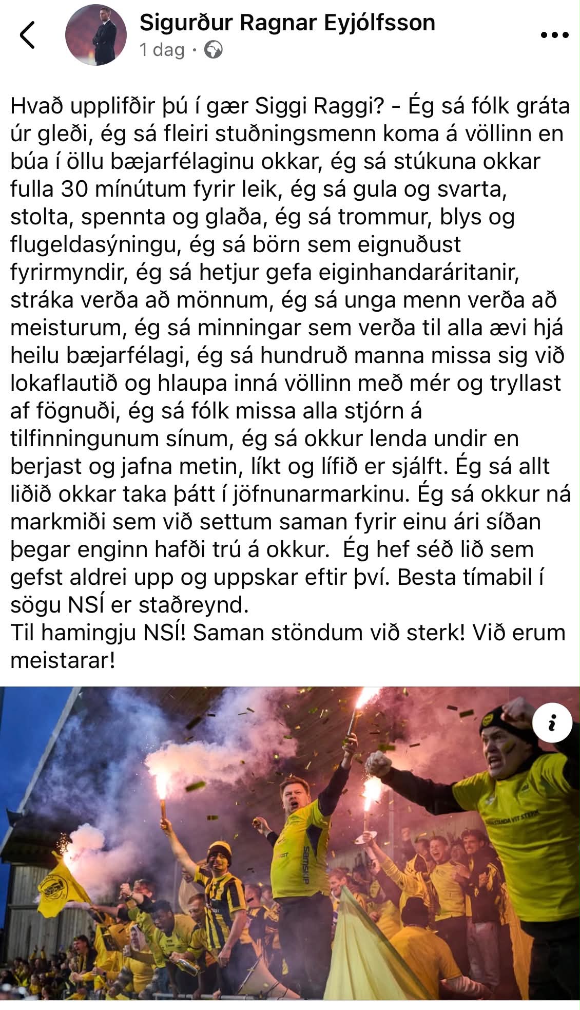 FM heitið hjá Sigga Rag og NSÍ gevur endurljóð í Íslandi